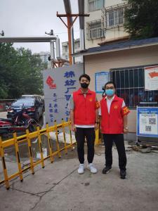 市文旅集團(tuán)一線(xiàn)戰(zhàn)“疫”之：“帥飛了”組合秒變“救火勇士”，“暖心”大白全心全意為居民服務(wù)